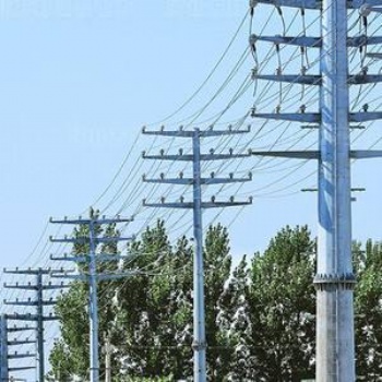 19米輸電鋼桿 終端鋼桿 金屬鋼桿 鋼樁基礎(chǔ)