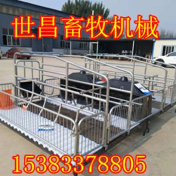 河北養豬設備廠家世昌畜牧母豬產床報價