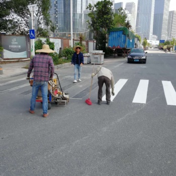 珠海道路劃線實(shí)力2019,珠海車(chē)位劃線厲害了我的哥