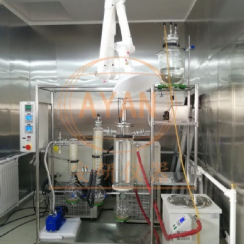 實驗室小面積蒸發薄膜蒸發器AYAN-B220真空刮板式