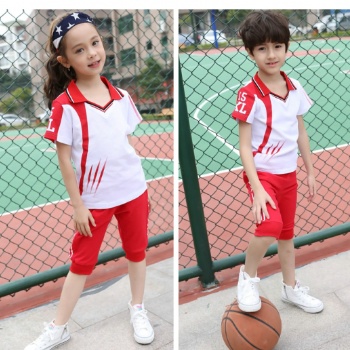 夏裝運動校服學(xué)院校服學(xué)生班服幼兒園園服工作服
