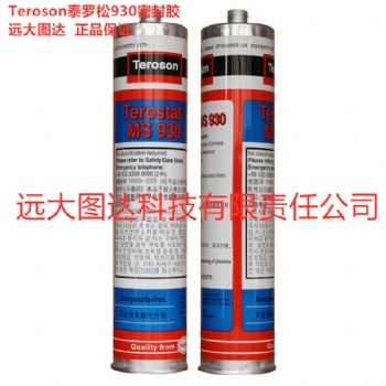 Teroson 930 310ml單組分，白色、灰色或黑色，濕氣固化，觸變型