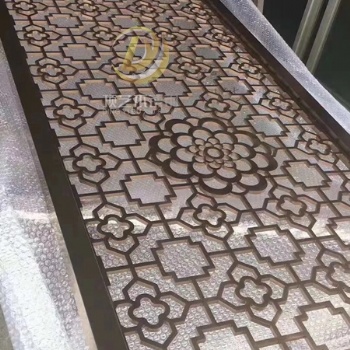 南平市青古銅屏風隔斷