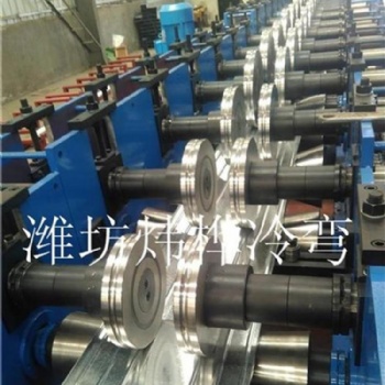 保定市槽式電纜橋架自動滾壓成型設備