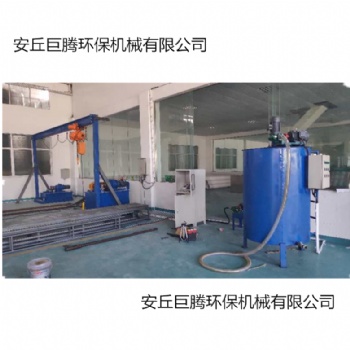 廠家玻璃鋼化糞池生產設備玻璃鋼管道纏繞機一機雙模機