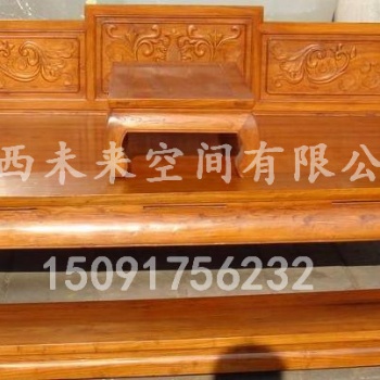 西安仿古羅漢床，紅木羅漢床，實木羅漢床