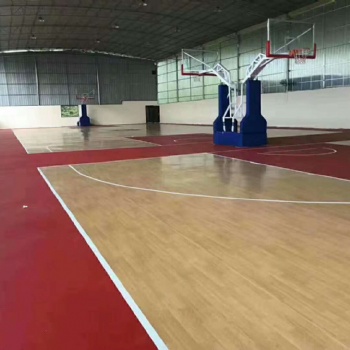 常州籃球場pvc塑膠地板運動地板地板防滑抗菌綠質(zhì)廠家
