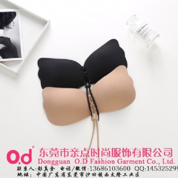 廣東東莞大量批發(fā)透氣塑身拉拉女神隱形無(wú)肩帶內(nèi)衣