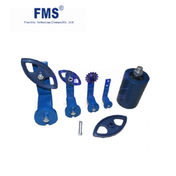 江蘇FMS CUBIC機器人公司 環形導軌 上下料 張緊器 彈簧 減速機 支撐座