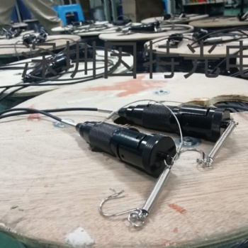 2芯TBE-0001/2型野戰光纜3米 野戰轉接跳線測試線 車壁式航空防水接頭頭轉FC 支持定制