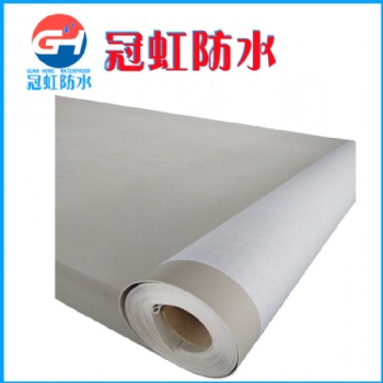 廠家加筋國標聚氯乙烯1.2mmPVC耐根穿刺抗壓強度高GL類防水卷材公路鐵路