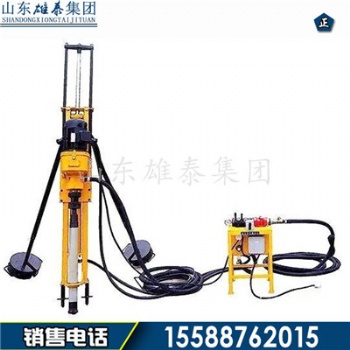 QK-70潛孔鉆機 電氣聯動高效打孔機 帶支架快速隧道鑿巖設備