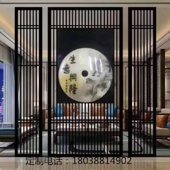 佛山臻勁金屬制品定制不銹鋼屏風(fēng)金屬隔斷玫瑰金鏤空雕花現(xiàn)代簡(jiǎn)約