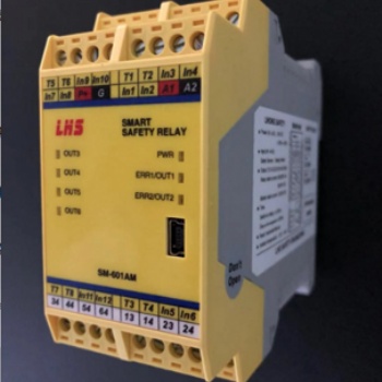 LHS立宏6路安全元件輸入安全繼電器SR602
