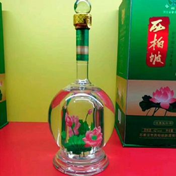 河北河間白酒玻璃瓶定制高硼硅玻璃工藝酒瓶