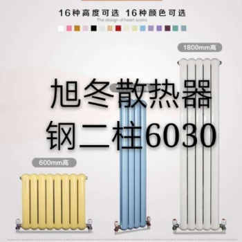 長(zhǎng)春暖氣片廠 鋼制暖氣片 方圓 60*30 鋼二柱暖氣片50*25 旭東暖氣片 旭冬 散熱器