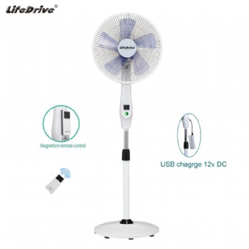 直流無(wú)刷電風(fēng)扇12V DC節(jié)能風(fēng)扇直流變頻省電家用智能遙控落地扇