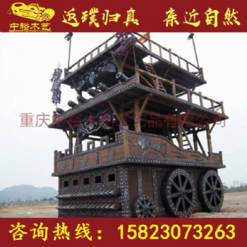 江西中式婚慶花轎，馬車，木船，仿古攻城車定做生產廠家，歡迎來電咨詢