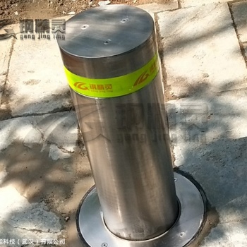 湖北半自動升降柱 防撞路障地柱 武漢升降樁安裝圖 升降路樁價格
