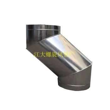 大量批發環保設備螺旋風管配件接頭佛山江大螺旋風管廠家
