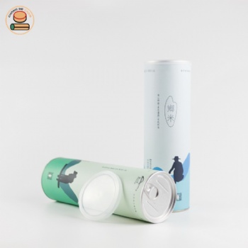廠家禮品包裝大米彩印紙罐定制