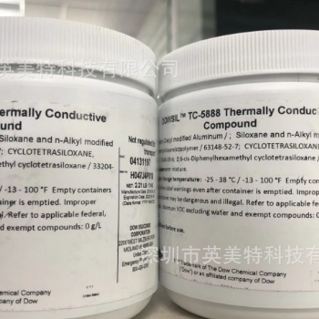 DOWSIL陶熙道康寧TC-5888導熱硅脂導熱率5.2灰色導熱膏CPU顯卡