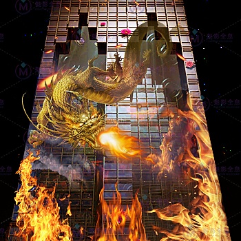 全息墻體投影 裸眼3D全息投影