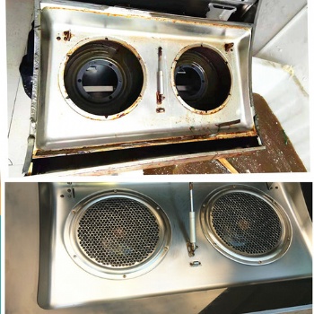 家電清洗油煙機泡洗技術(shù)山東聊城小綠人