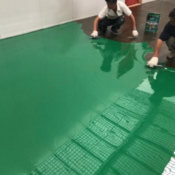 青島車間舊地面環(huán)氧地坪翻新
