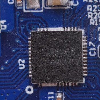 快充移動電源SOC芯片SW6208：內置數碼管驅動，三進三出全接口快充