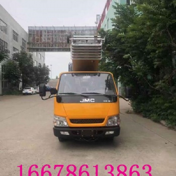 青島進口云梯車，藍牌云梯車，C證駕駛