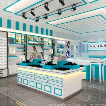 眼鏡展柜廠家定制_眼鏡店裝修設計
