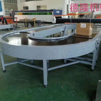 德隆供應(yīng)流水線輸送機(jī)自動(dòng)化生產(chǎn)線小型輸送機(jī)物流爬坡線