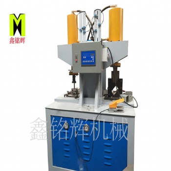 半自動液壓沖孔機槽鋼切斷角鐵切角異形管切管機