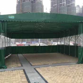 長(zhǎng)沙定制推拉蓬戶外伸縮折疊活動(dòng)帳篷大排檔夜宵遮陽(yáng)棚移動(dòng)車棚