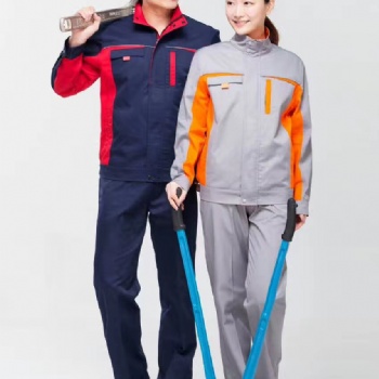 濮陽秋冬汽修物業工作服定做-濮陽工裝定制廠家-勞保批發