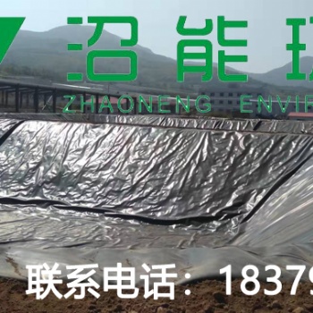 河北承德隆化壹號土豬20000立方黑膜沼氣池工程完工