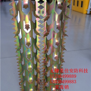 供應燃氣立管防爬刺 防盜刺 不銹鋼防爬刺生產廠家