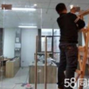 西安維修安裝玻璃門，地彈簧更換維修
