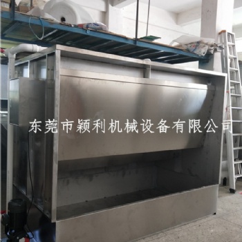 浙江水簾柜 工藝品表面噴油噴漆柜 環保除塵水濂柜帶轉盤