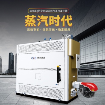 國邦新款1000kg超低氮冷凝節(jié)能環(huán)保型燃氣蒸汽發(fā)生器