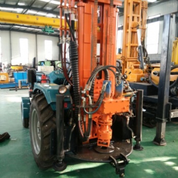 供應(yīng)拖拉機(jī)式氣動水井鉆機(jī) 自行式氣動水井鉆機(jī)廠家