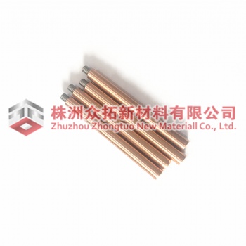 精密電子點(diǎn)焊耐磨鎢電極 銅鎢鑲嵌直電極