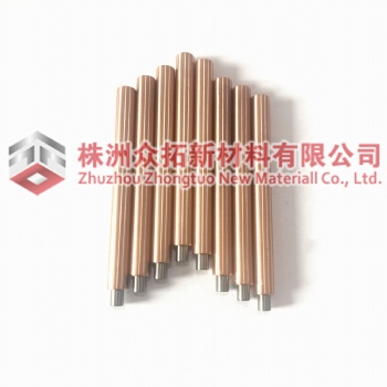 銅鑲銀鎢電極，鑲嵌電極