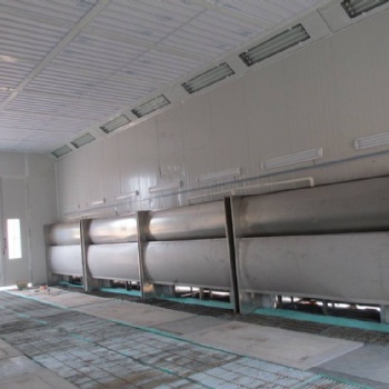 排放達標找山東凱威，性價比高，噴淋塔，高溫烤漆房、水簾機噴漆房批發(fā)