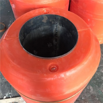 抽水站配套管道托浮 水面漂浮管道塑料浮筒產品介紹