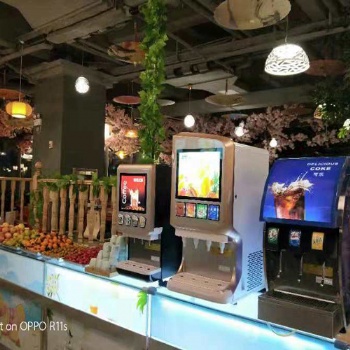 可樂機免安裝+3閥可樂機+鄭州自助餐廳可樂機投放可樂**配送