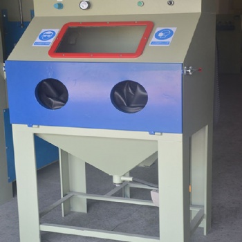 9060箱式噴砂機 鋁合金平板打毛刺 寧波手動噴砂機