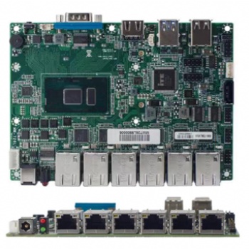 3.5寸6千兆網口多USB多串口支持HDMI+GPIO軟路由迷你3865U主板
