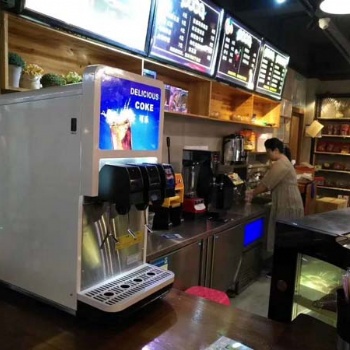 臺(tái)州電影院碳酸飲料可樂(lè)機(jī)適合漢堡店自助餐廳